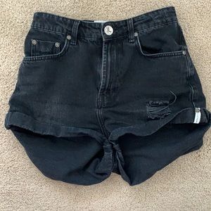 One Teaspoon High Waist Bandits 26 Black